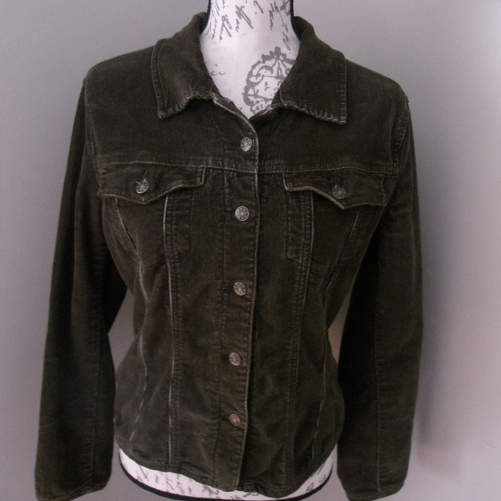 AMI Brown Corduroy Jacket MEDIUM